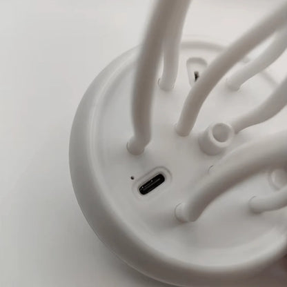 RGB LED Jellyfish Lamp with Voice Control – Color-Changing Ambient Night Light